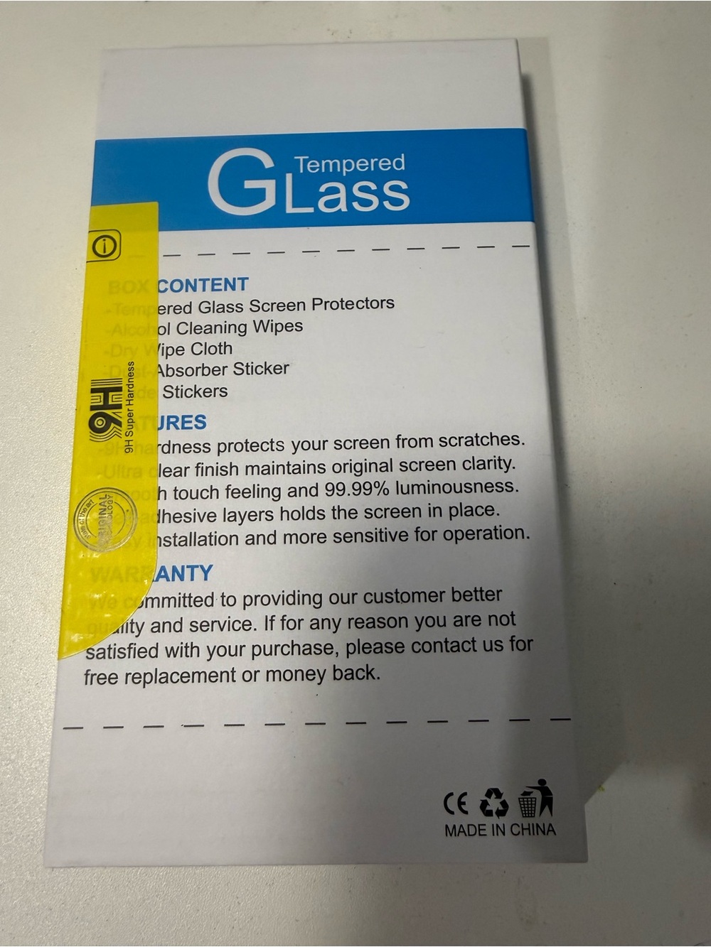 Matte Privacy Tempered Glass Screen Protector - Picture 2 of 2